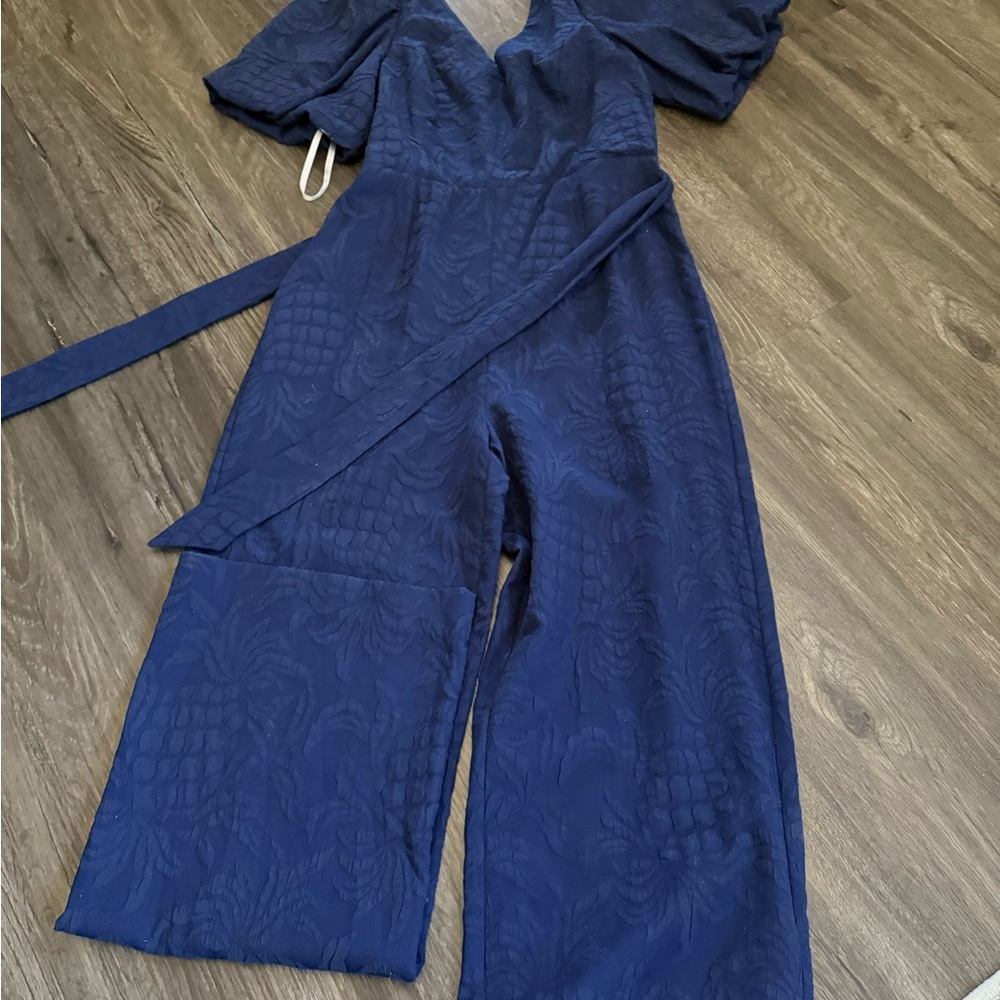 Lilly Pulitzer Deep Blue Jumpsuit
